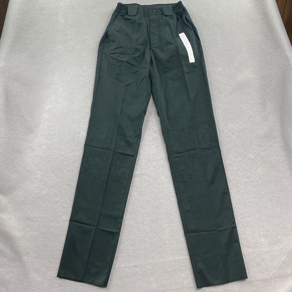 5.11 Tactical Series Pants Womens 4 Green Class A Uniform Outdoors Unhemmed - Picture 1 of 10